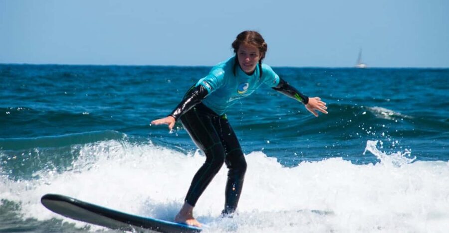 Playa del Inglés surf lessons - Starting by Maspalomas Lighthouse