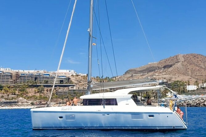 Private 4 hour Catamaran cruise in south coast of Gran Canaria - Setting out from Pasito Blanco at 11:00 am
