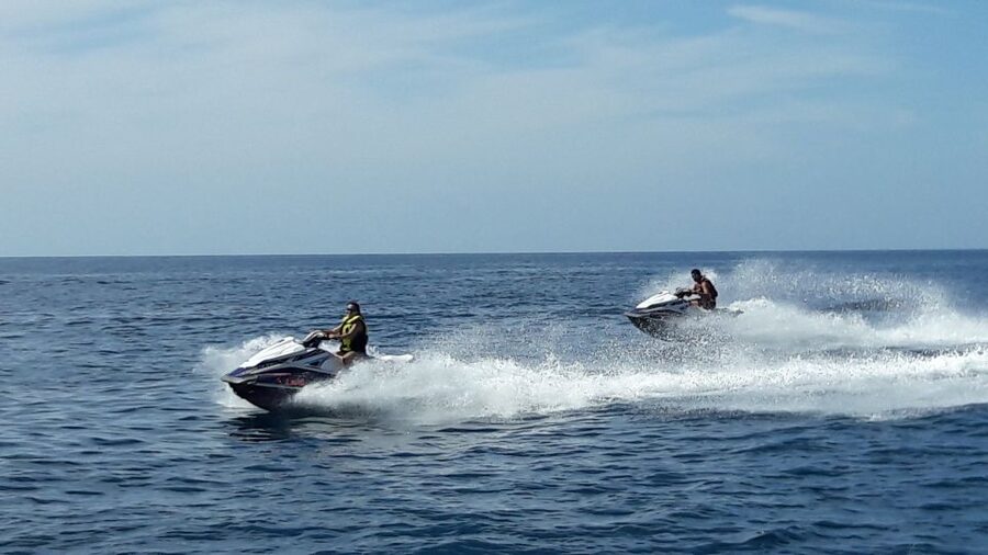 Puerto Rico de Gran Canaria: Jetski Tour - The safety briefing and learning curve
