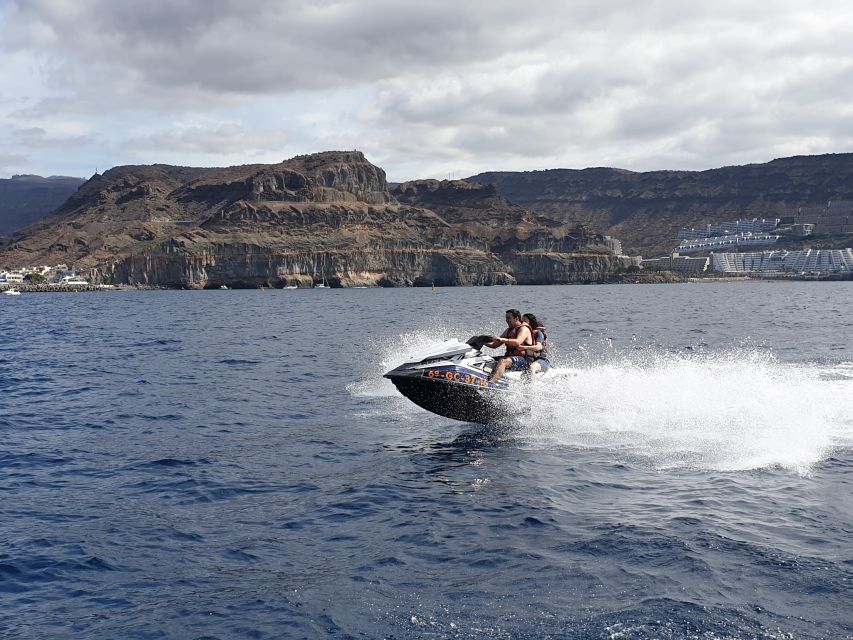 Puerto Rico de Gran Canaria: Jetski Tour - What the 30-minute ride feels like