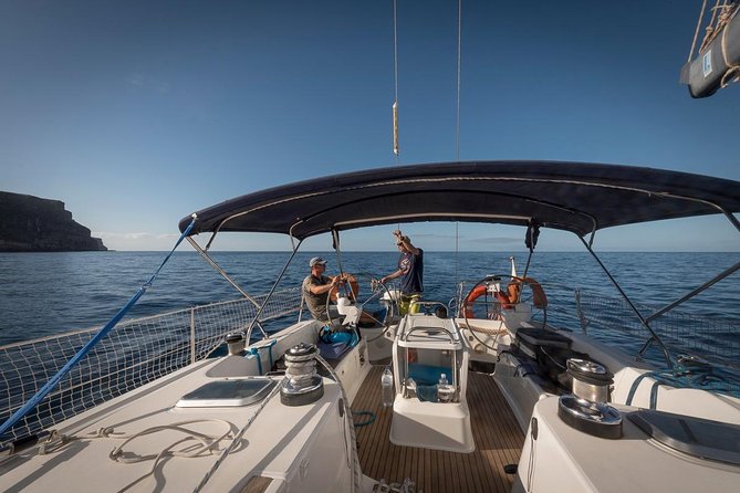 Sailing Trip and Snorkeling (max. 8 people) - Taking the helm on the Atlantic