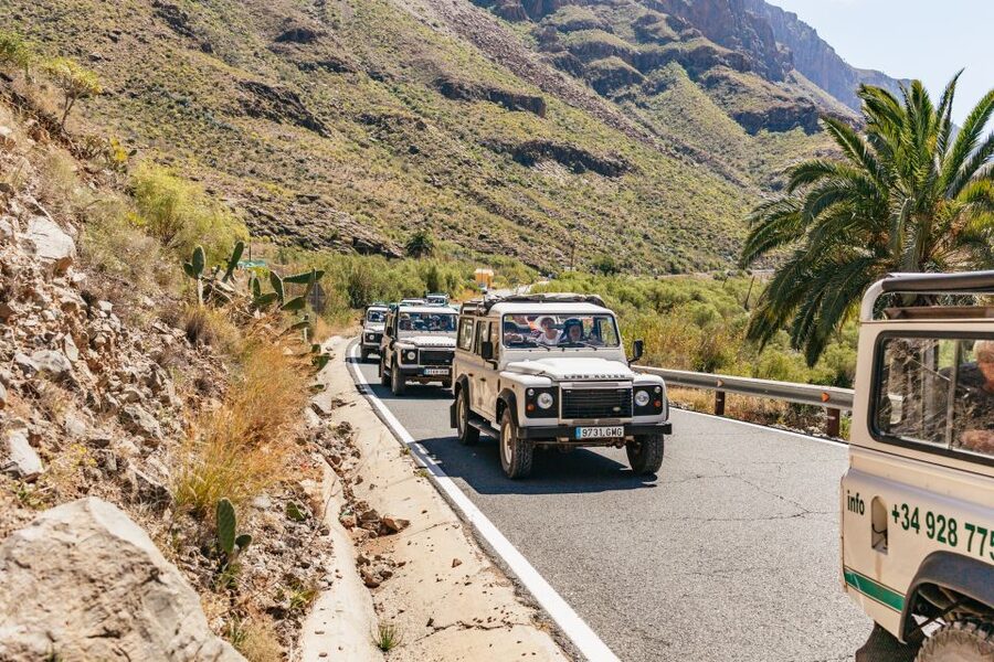 South Gran Canaria: Off-Road Valleys & Villages Jeep Tour - Roque Nublo views without the hard climb