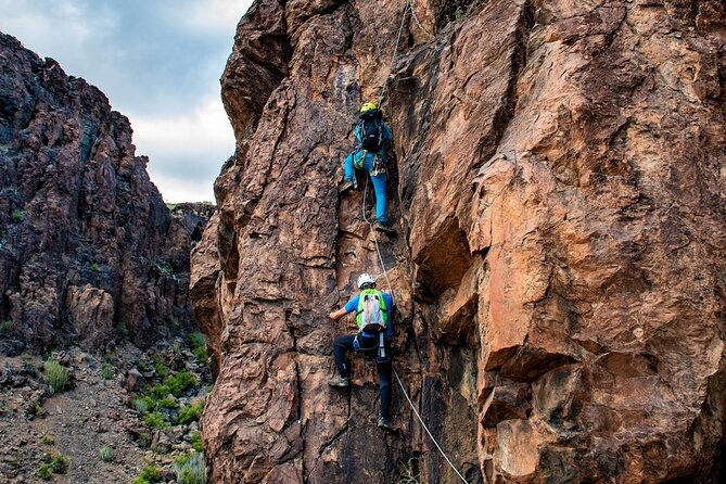 Via Ferrata in Gran Canaria. Vertical adventure park. Small groups - Harness, helmet, and the first safety briefing