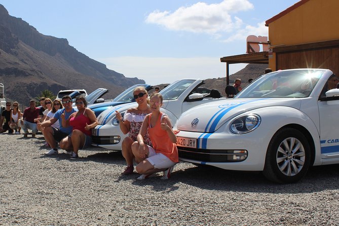 Vw Beetle Convertible Island tour Discover the island on a different way - Pico de las Nieves and the Roque Nublo view